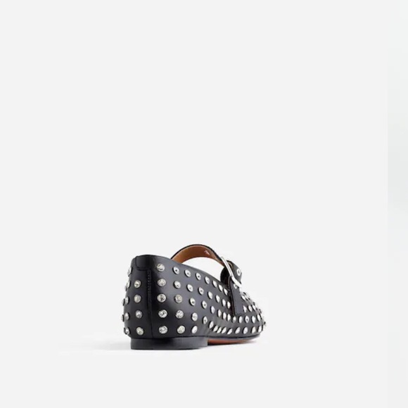 Madewell Black Studded Mary Jane Flats - Picture 3 of 11